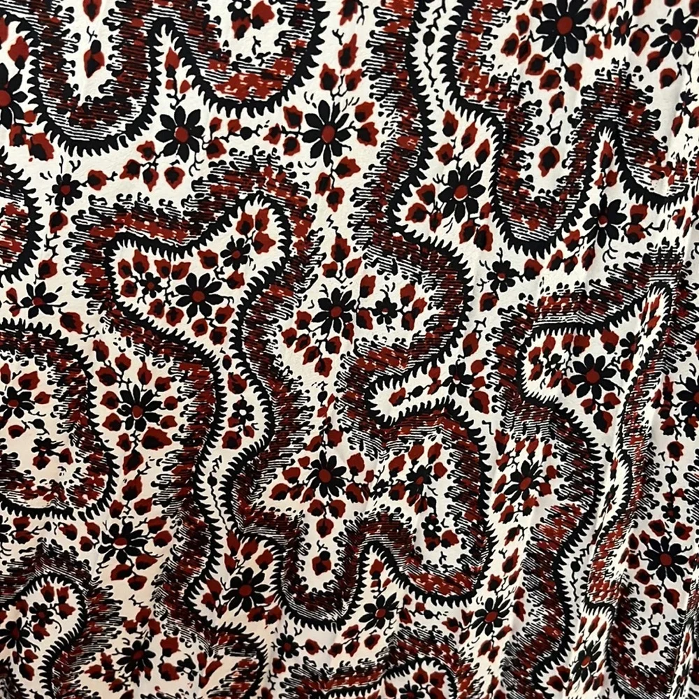 A.L.C. x Barney’s Renzo Paisley Pleated Dress - Picture 12 of 17